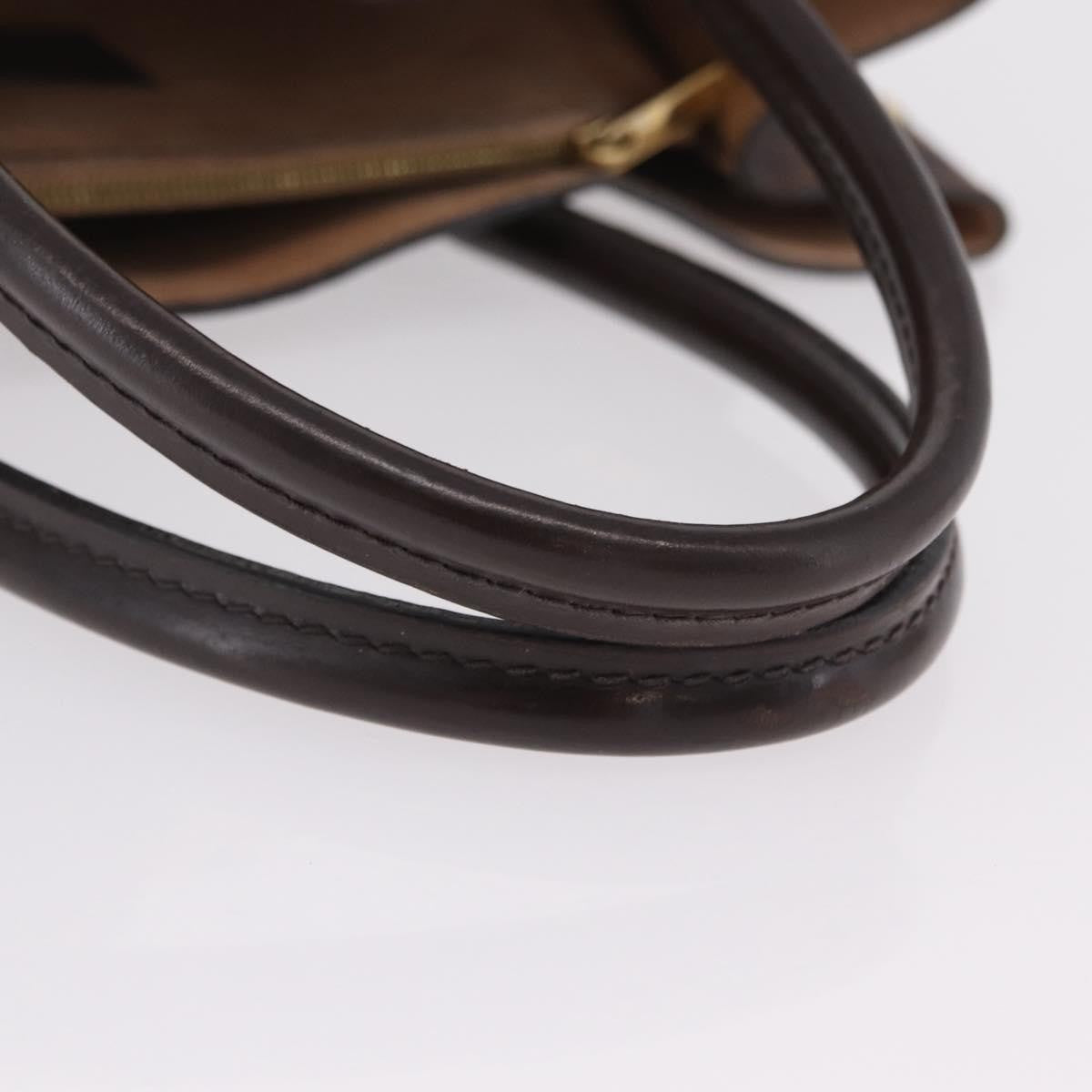 Louis Vuitton Kensington Damier, Brown, Canvas, Handbag