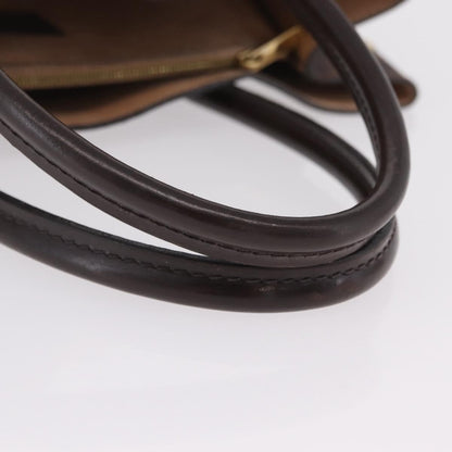 Louis Vuitton Kensington Damier, Brown, Canvas, Handbag
