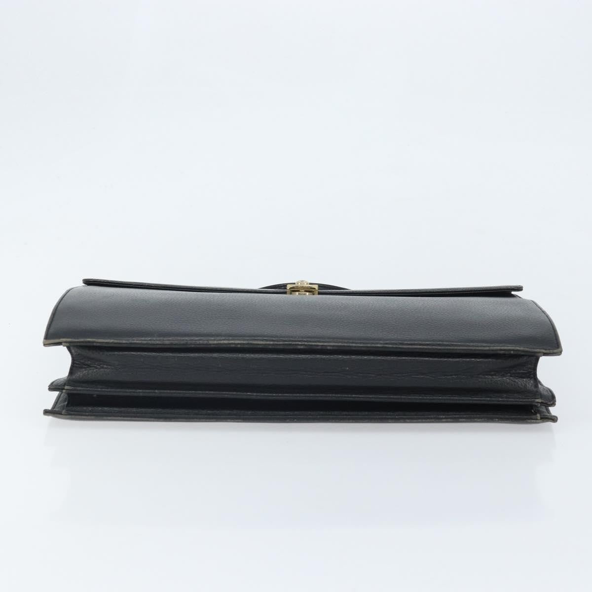 Burberry Vintage Leather, Black, Leather, Briefcase