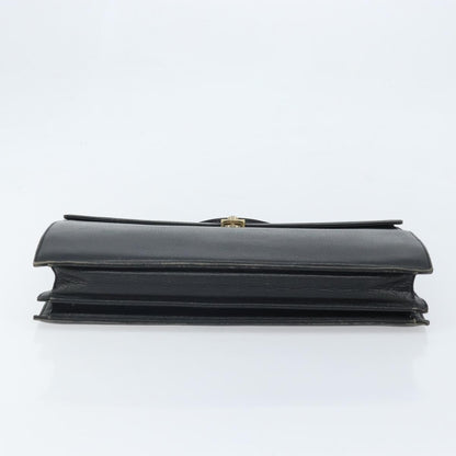 Burberry Vintage Leather, Black, Leather, Briefcase