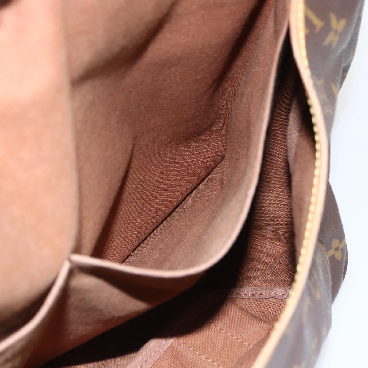 Louis Vuitton Saumur Monogram Canvas, Brown, Canvas, Shoulder Bag