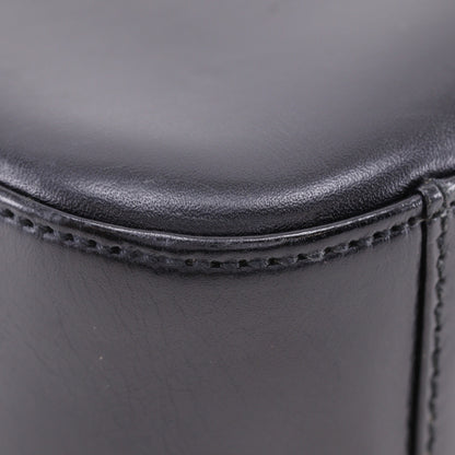 Burberry Shoulder Leather, Black, Leather, Shoulder Bag