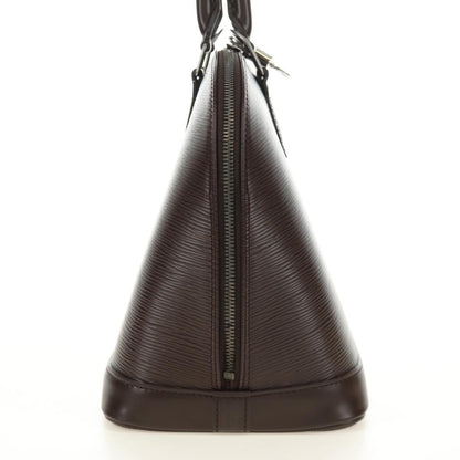 Louis Vuitton Alma Epi Leather, Brown, Leather, Handbag