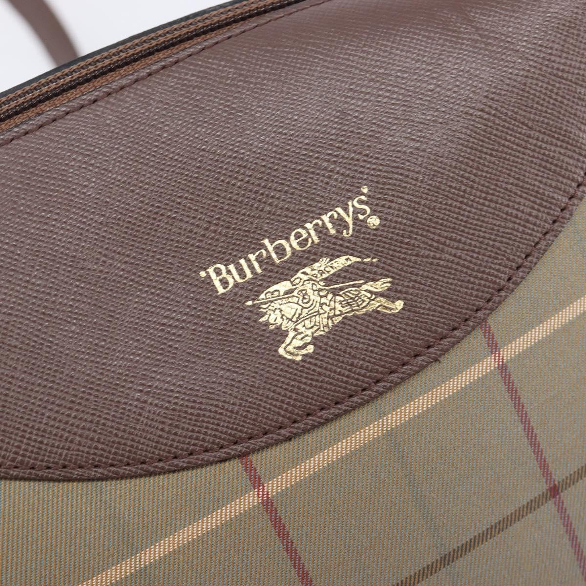 Burberry Nova Check Shoulder Bag Canvas, Brown, Canvas, Shoulder Bag