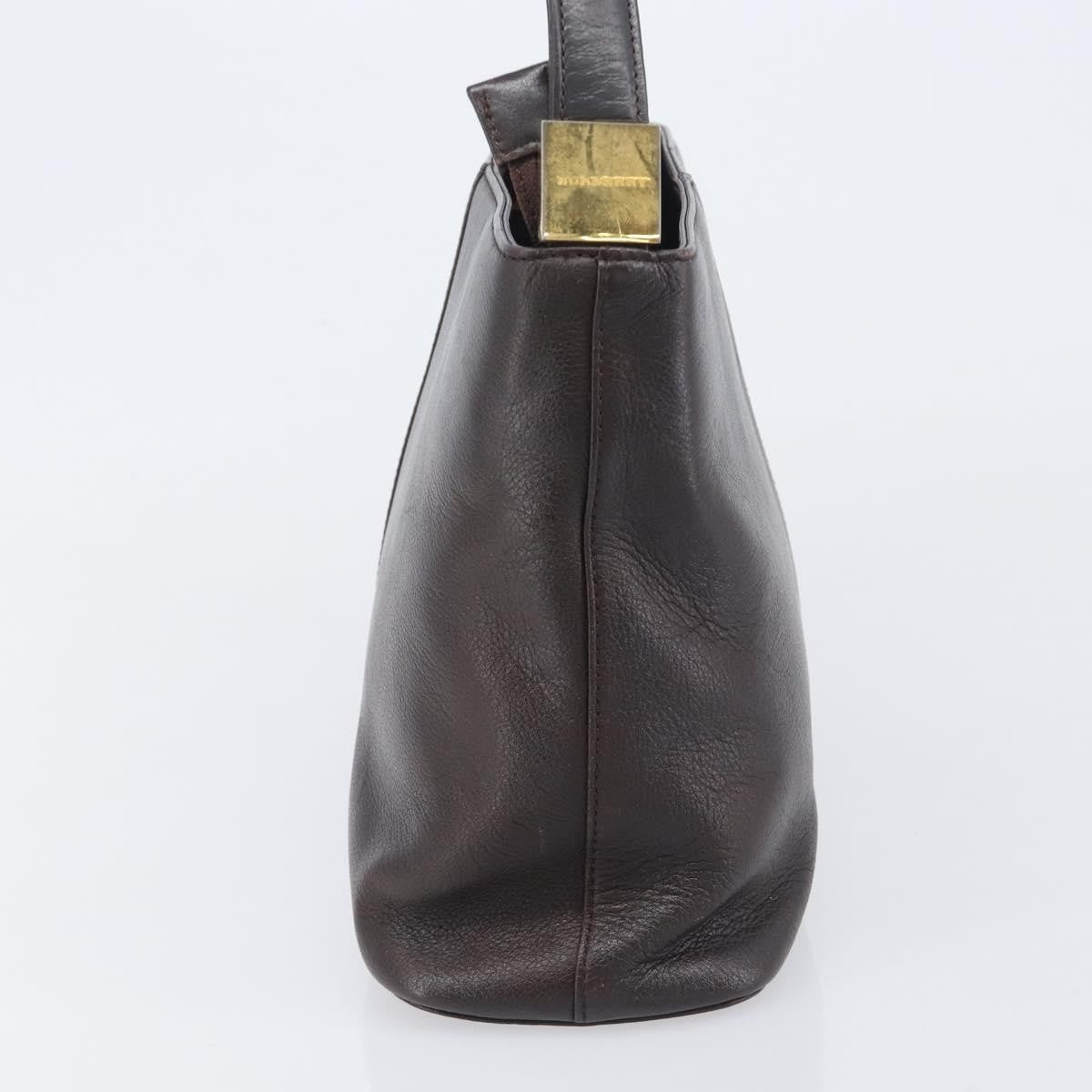 Burberry Shoulder Bag Leather, Brown, Leather, Shoulder Bag