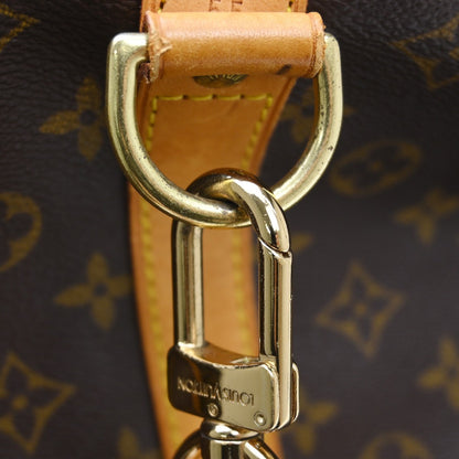 Louis Vuitton Keepall Bandouliere Monogram Canvas, Brown, Canvas, Travel Bag