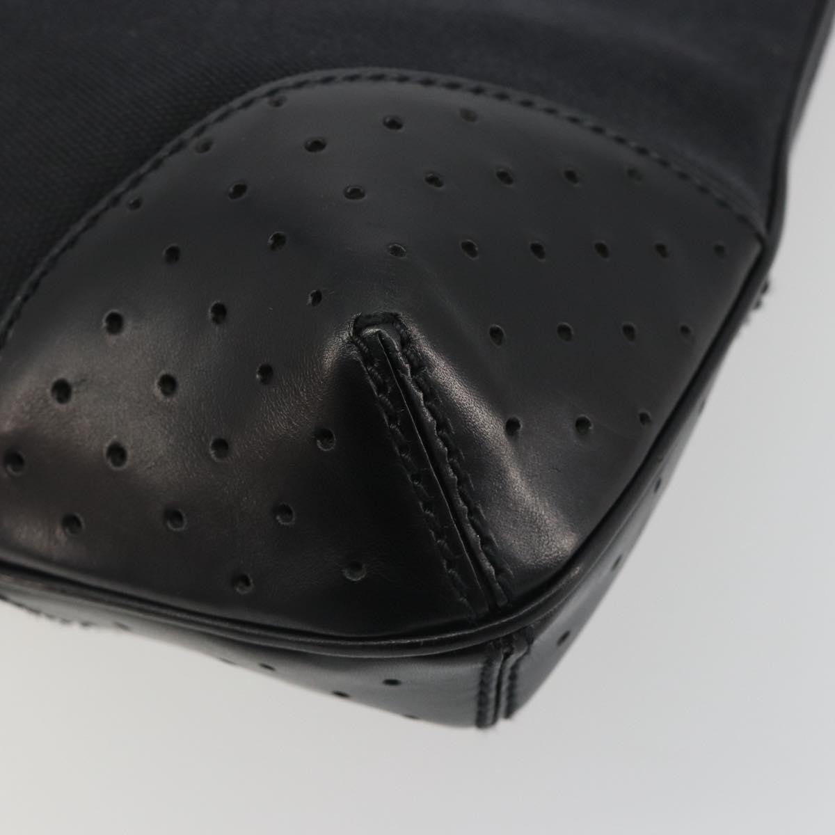 Gucci Reins Web Canvas, Black, Canvas, Shoulder Bag