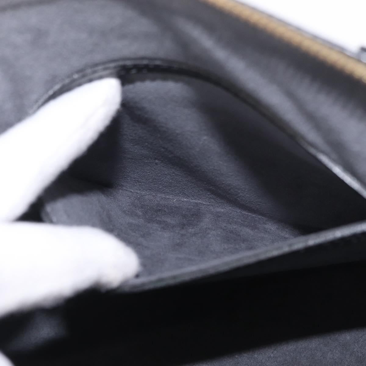 Louis Vuitton Alma Epi Leather, Black, Leather, Handbag