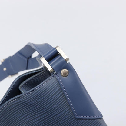 Louis Vuitton Mandara Epi Leather, Blue, Leather, Shoulder Bag