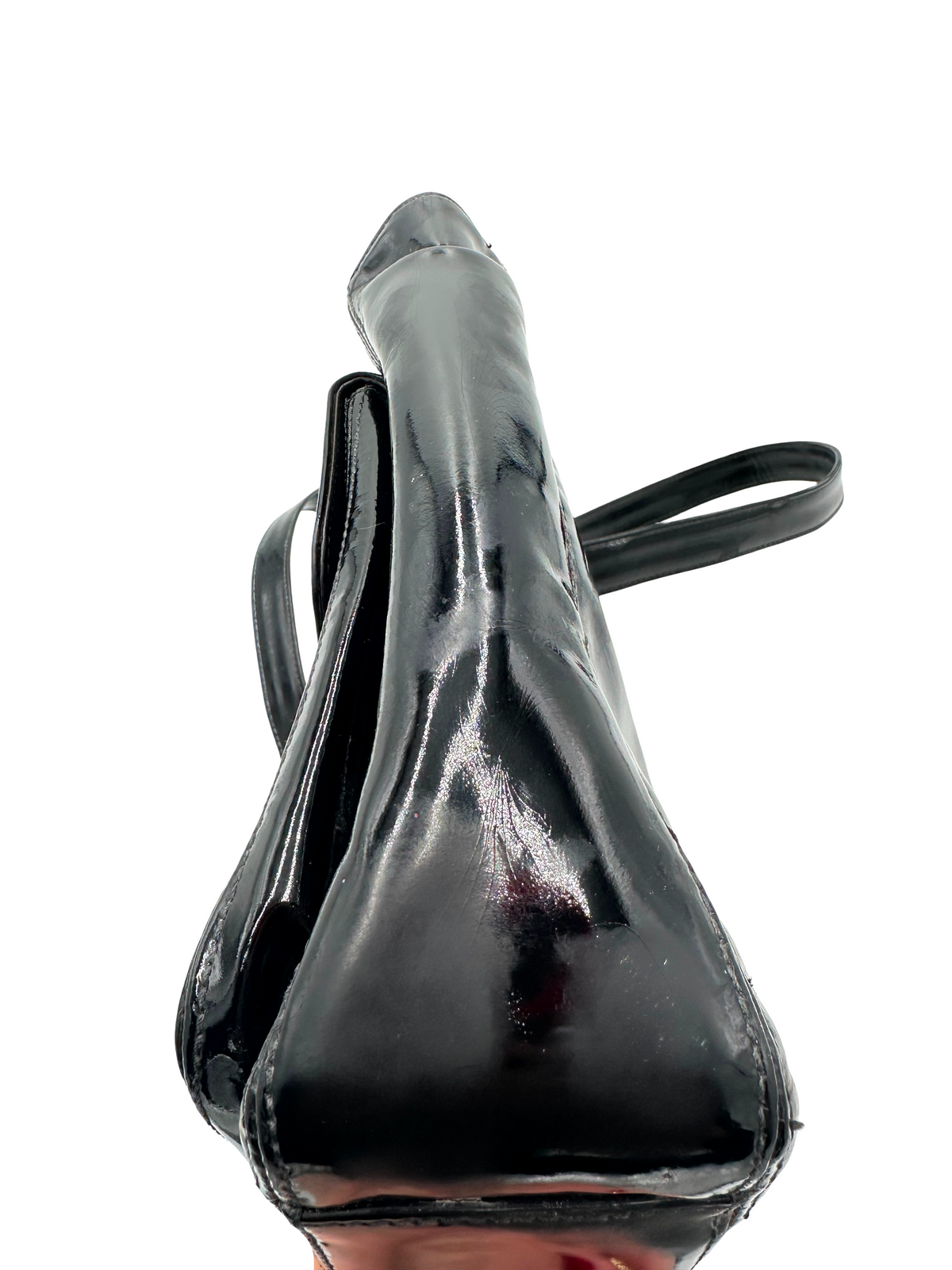 Chanel French Riviera Tote Bag Patent Leather, Black, Patent Leather, Tote Bag