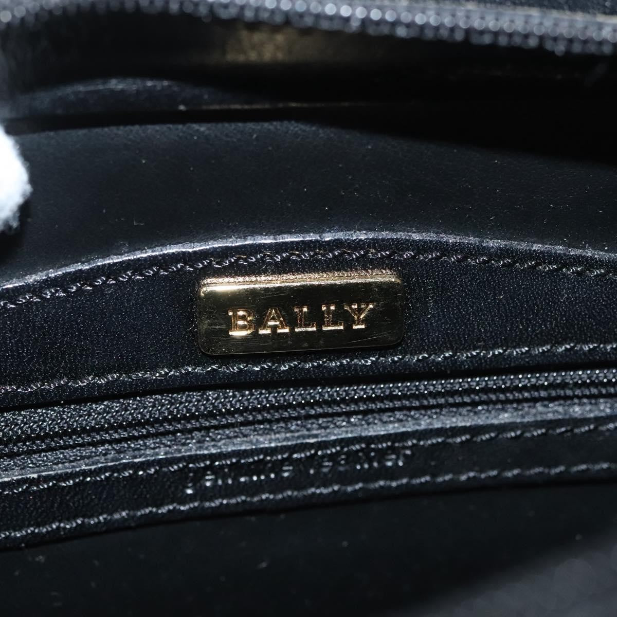 Bally Vintage Leather, Black, Leather, Shoulder Bag