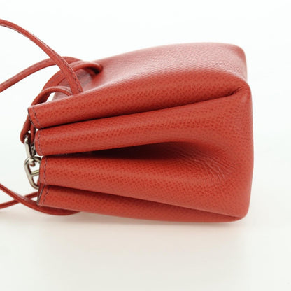 Hermes Vespa Leather, Red, Leather, Clutch