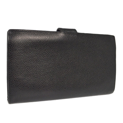 Chanel Timeless CC French Caviar, Black, Leather, Wallet