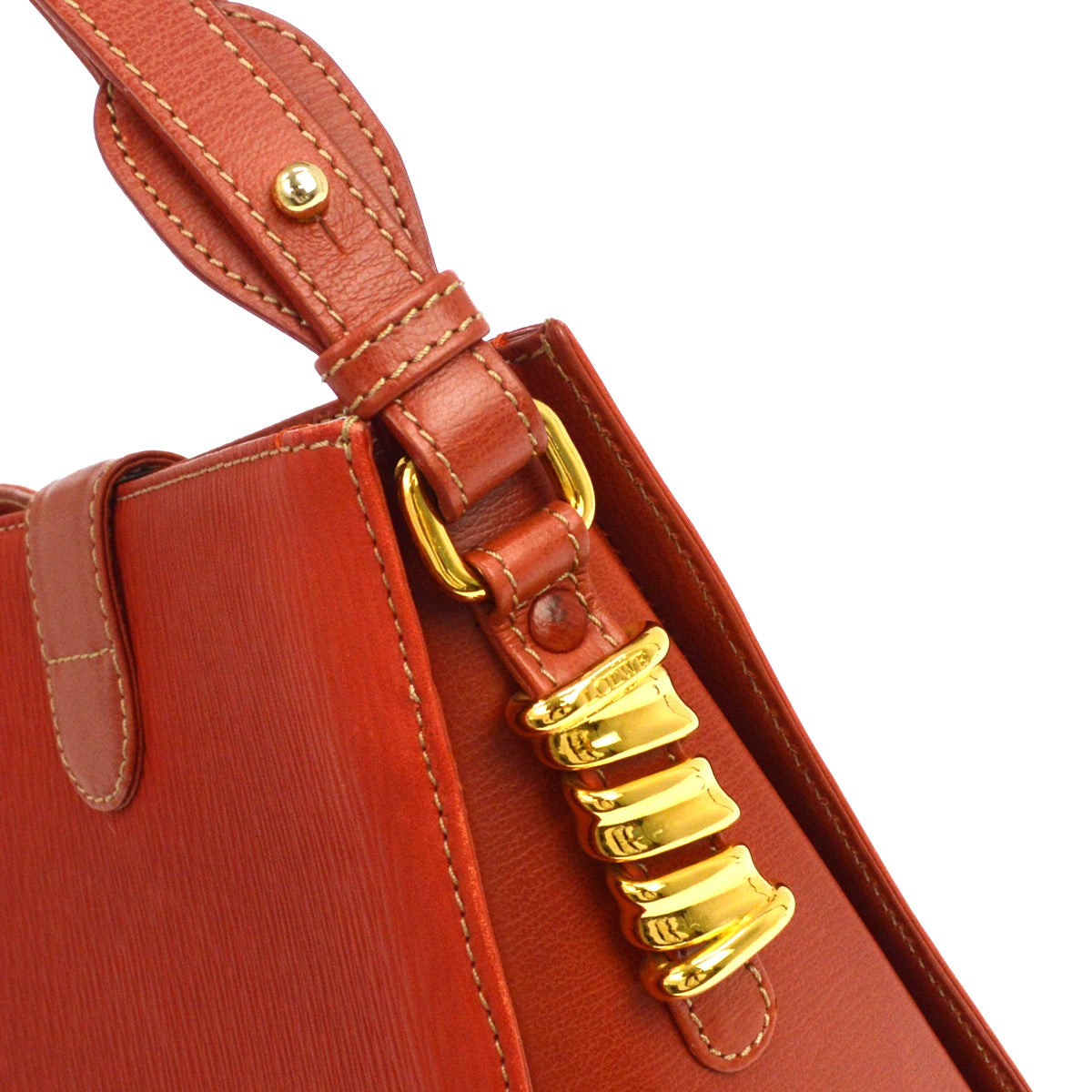 Loewe Velazquez shoulderbag Leather, Red, Leather, Shoulder Bag