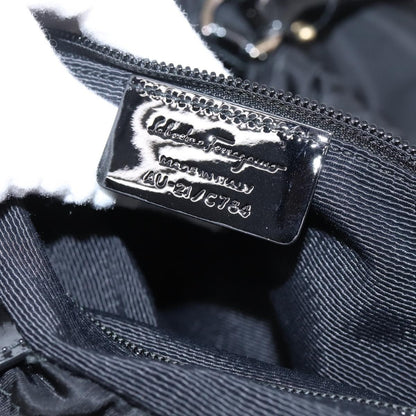 Salvatore Ferragamo Vala tote Nylon, Black, Nylon, Tote Bag