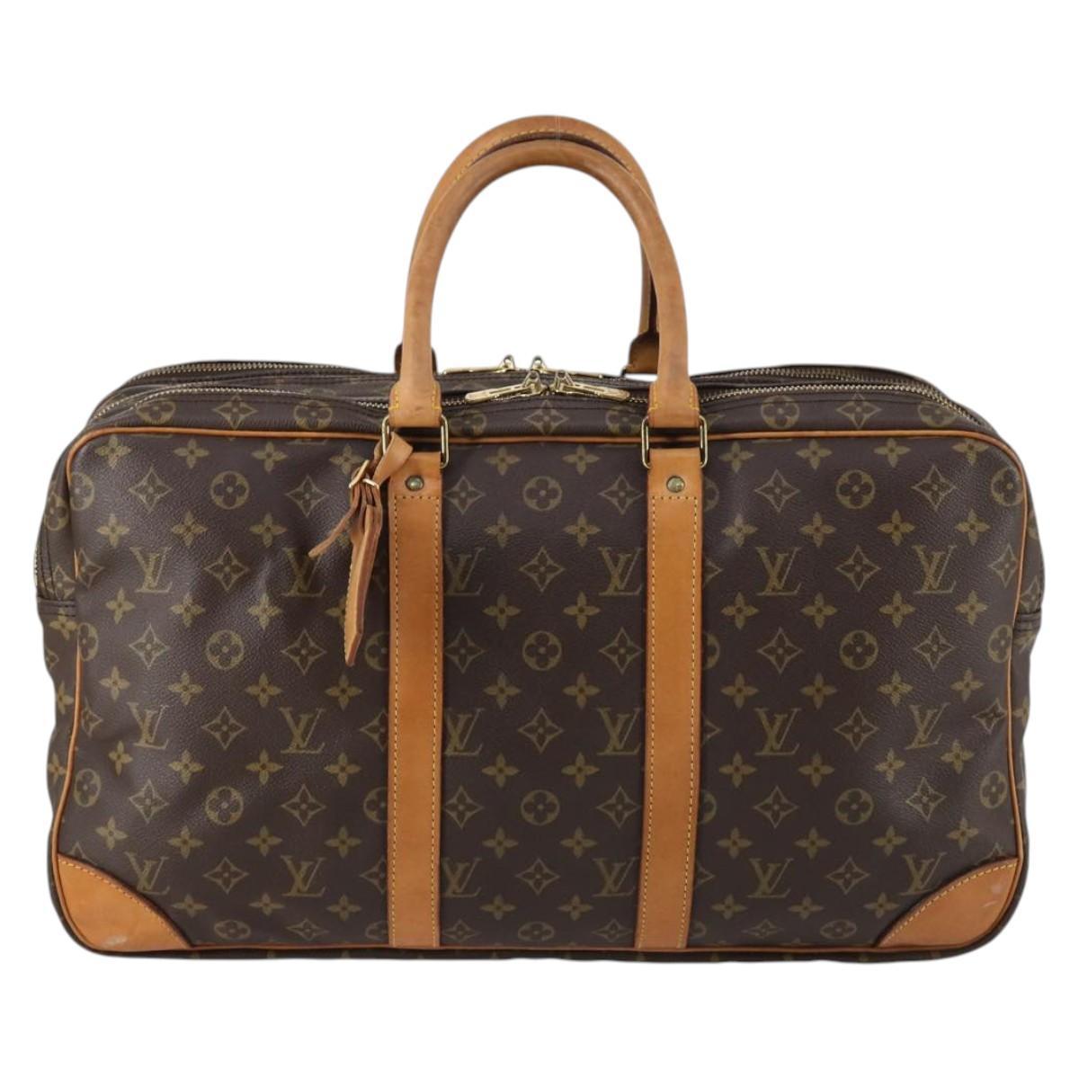 Louis Vuitton Sac Trois Poches Handbag Monogram Canvas, BROWN, CANVAS, Handbag
