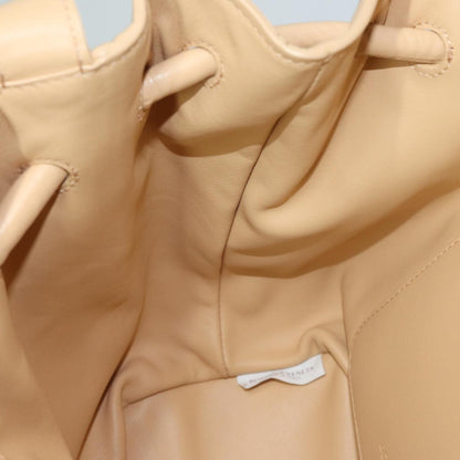 Bottega Veneta Beak Leather, Beige, Leather, Tote Bag