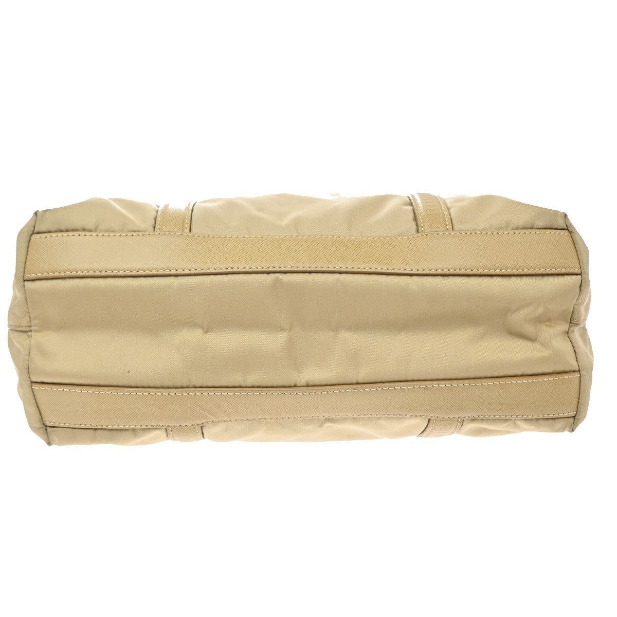 Prada Re-Edition 1978 Pocket Re-Nylon with Saffiano Leather, Beige, Nylon, Tote Bag