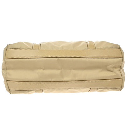 Prada Re-Edition 1978 Pocket Re-Nylon with Saffiano Leather, Beige, Nylon, Tote Bag