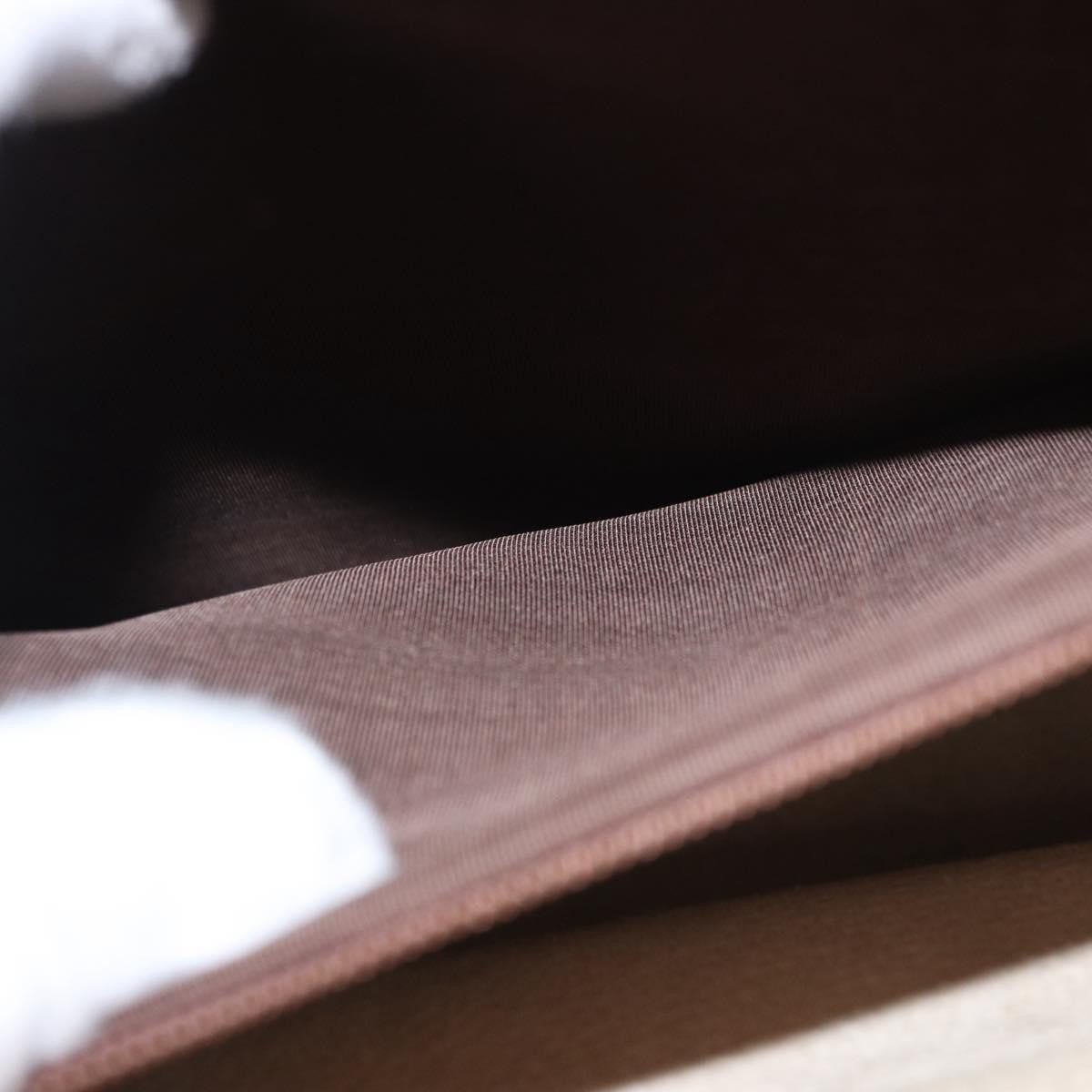 Loewe Anagram Business Leather, Brown, Leather, Briefcase