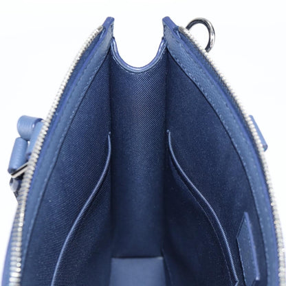 Louis Vuitton Sac Plat Zipped Limited Edition Monogram Ink Watercolor Leather, Blue, Canvas, Handbag