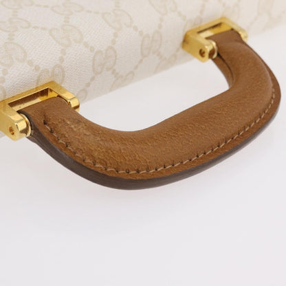 Gucci Business GG Canvas with Leather, Beige, Canvas, Handbag
