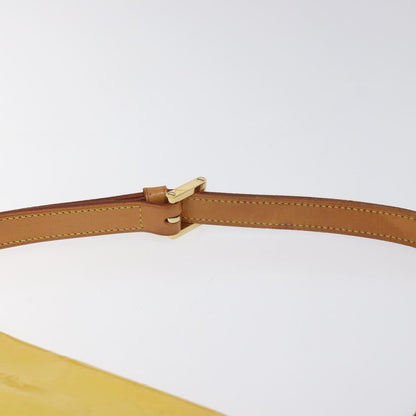 Louis Vuitton Thompson Street Monogram Vernis, Yellow, Patent Leather, Shoulder Bag