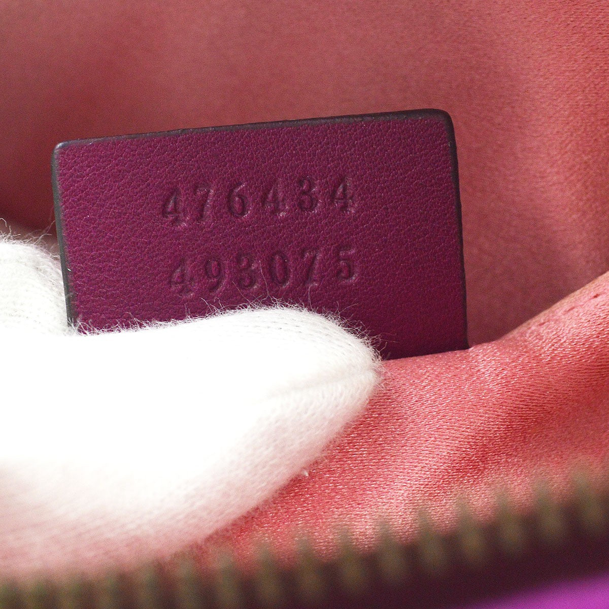 Gucci GG Marmont Belt Matelasse Velvet, Purple, Velvet, Handbag