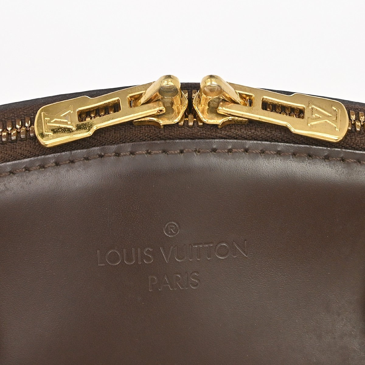 Louis Vuitton Verona Damier Ebene, Brown, Canvas, Tote Bag