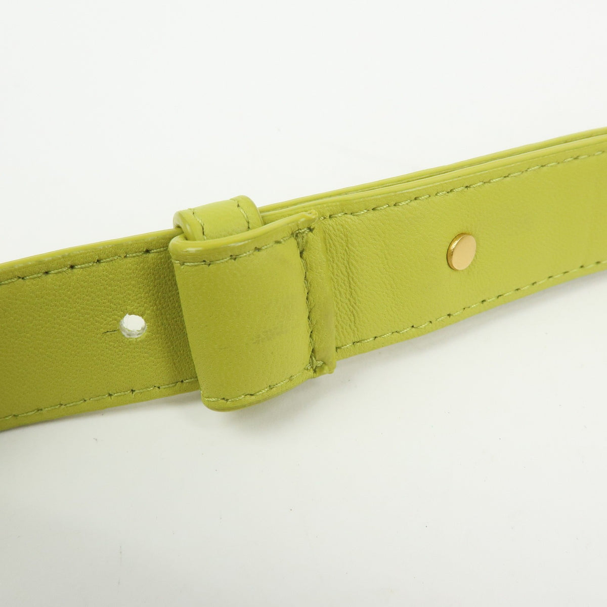 Bottega Veneta Cassette Belt Maxi Intrecciato Leather, Green, Leather, Clutch