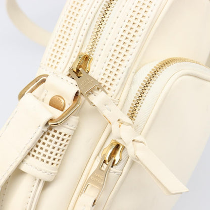 Louis Vuitton Bequia Trotter Messenger Nomade Leather, White, Leather, Shoulder Bag