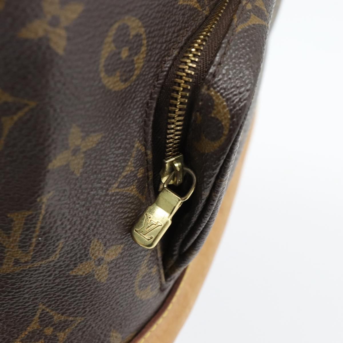 Louis Vuitton Vintage Montsouris Monogram Canvas, Brown, Canvas, Backpack