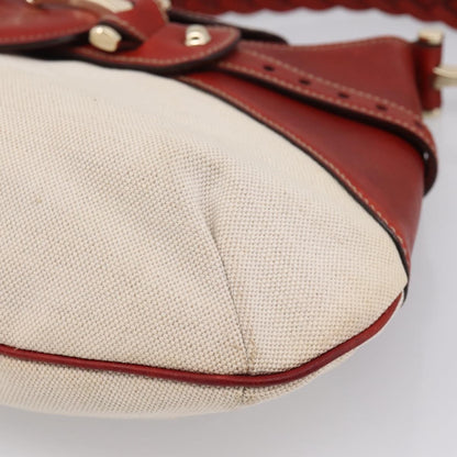 Gucci Horsebit GG Canvas and Leather, Beige, Canvas, Tote Bag