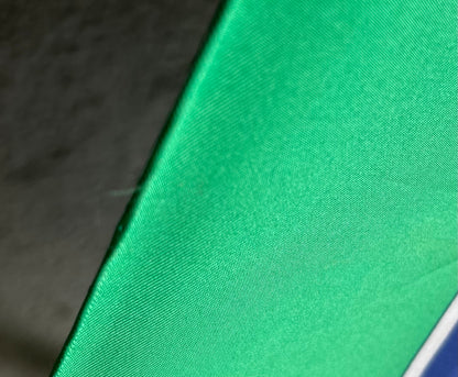 Chanel Carré 90 Silk, Green, Silk, Scarf
