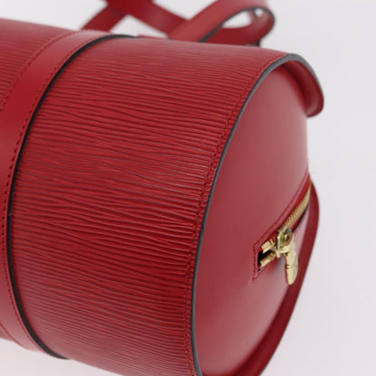 Louis Vuitton Soufflot Epi Leather, Red, Leather, Tote Bag