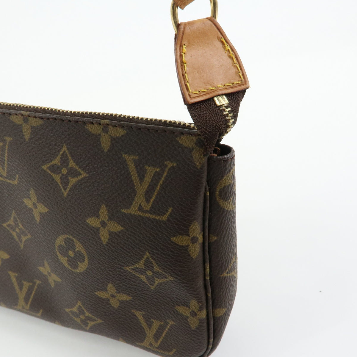 Louis Vuitton Pochette Accessoires NM Monogram Canvas, Brown, Canvas, Clutch