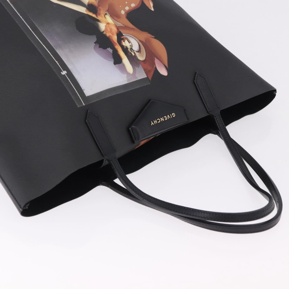 Givenchy Vintage Leather, Black, PVC, Tote Bag