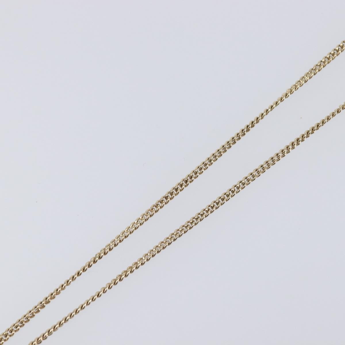 Chanel Square CC Pendant Metal, Gold, Metal, Necklace