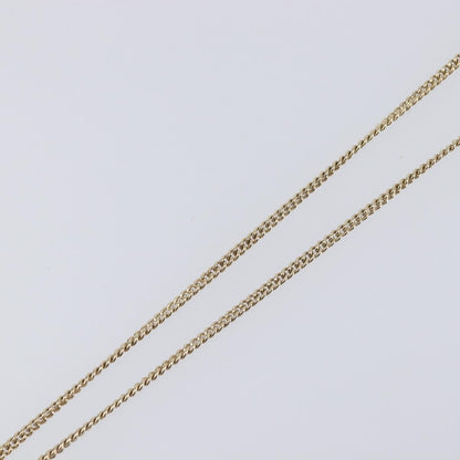 Chanel Square CC Pendant Metal, Gold, Metal, Necklace
