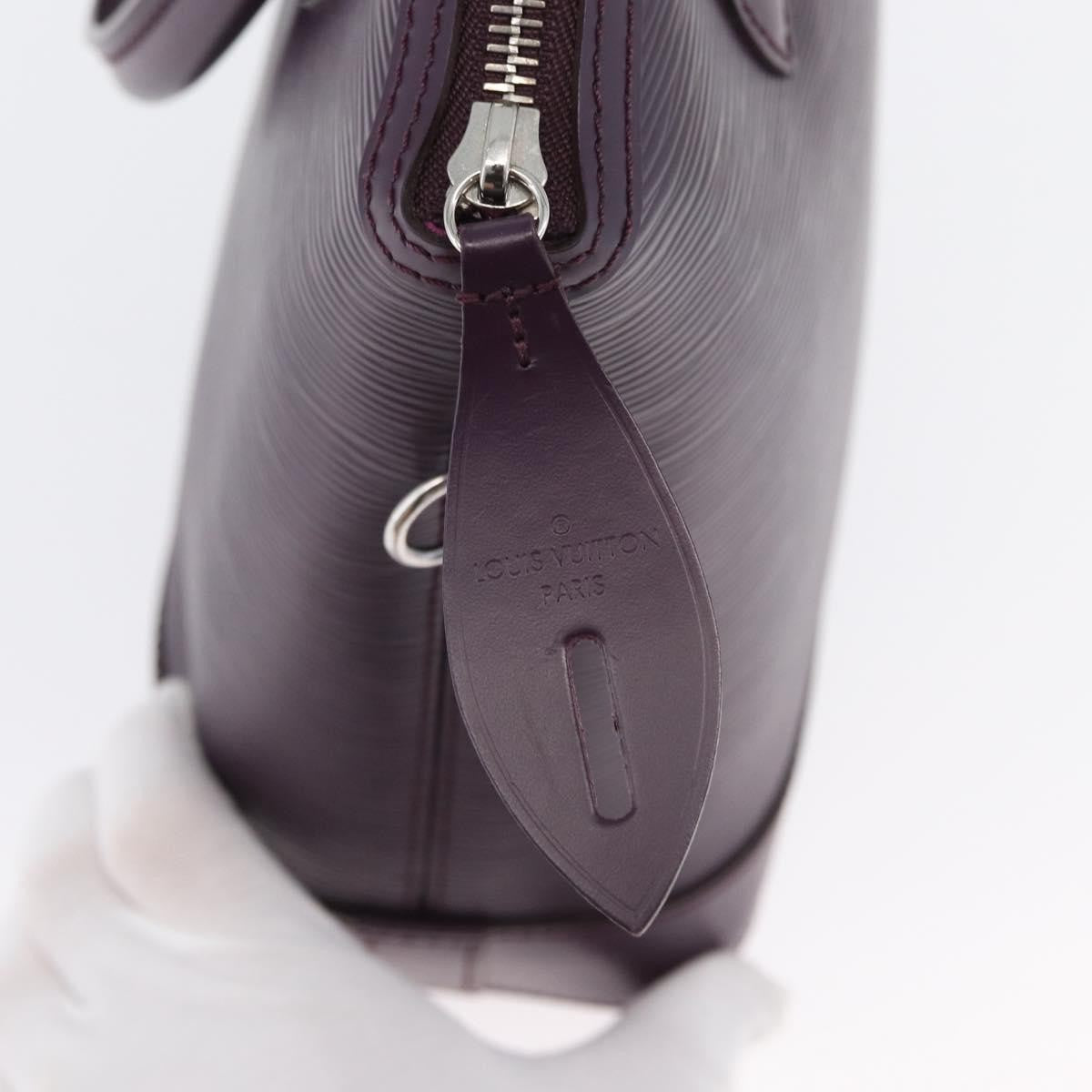 Louis Vuitton Lockit Epi Leather, Purple, Leather, Handbag
