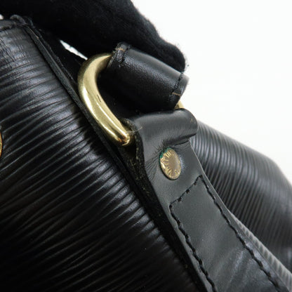 Louis Vuitton Noe Epi Leather, Black, Leather, Shoulder Bag