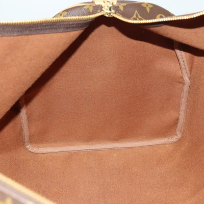 Louis Vuitton Keepall Bandouliere Bag Monogram Canvas, BROWN, CANVAS, Travel bag