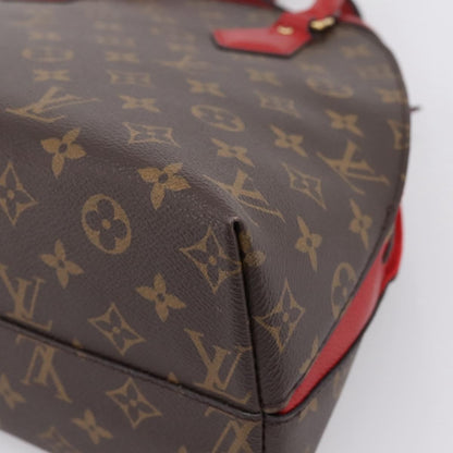 Louis Vuitton Alma BNB Monogram Canvas with Leather, Brown, Canvas, Handbag
