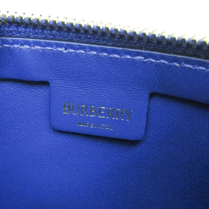Burberry Shield Sling Leather, Blue, Leather, Shoulder Bag