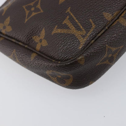 Louis Vuitton Pochette Accessoires Monogram Canvas, Multicolour, Canvas, Clutch