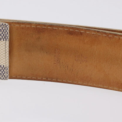 Louis Vuitton Solo Belt Damier, White, Canvas, Clutch
