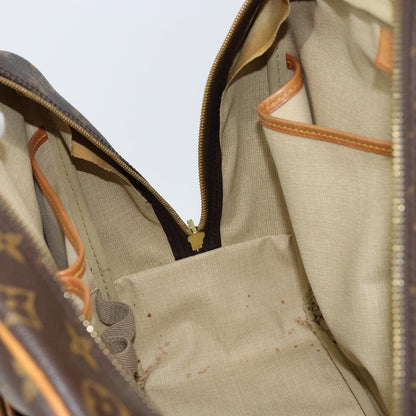 Louis Vuitton Deauville Handbag Monogram Canvas, BROWN, CANVAS, Handbag