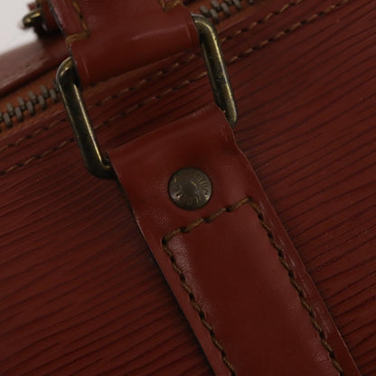 Louis Vuitton Keepall Bag Epi Leather, Brown, Leather, Travel Bag