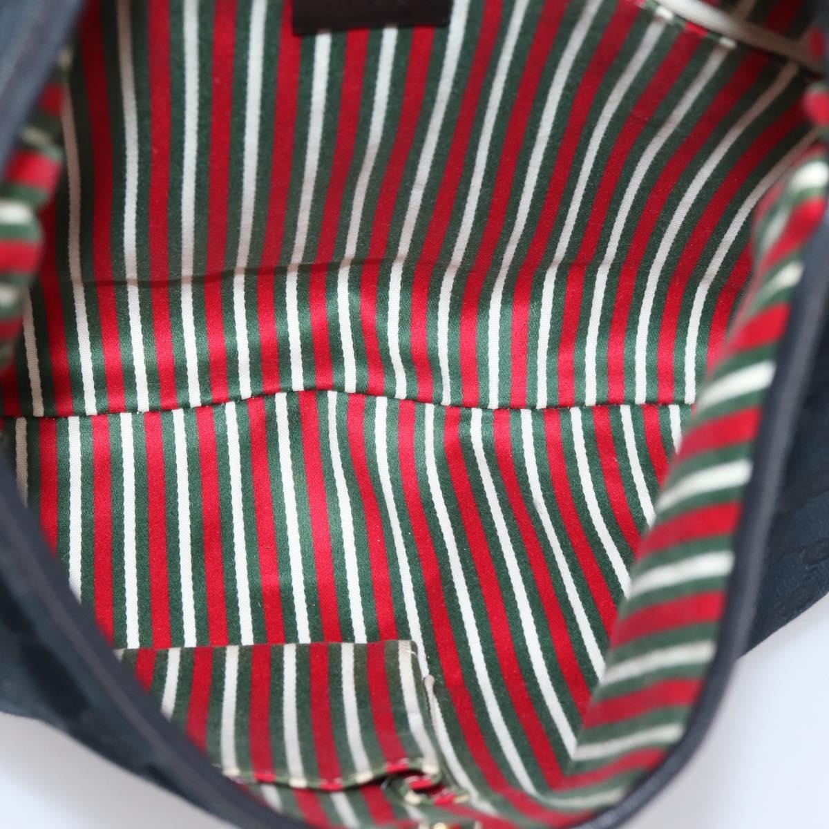 Gucci New Britt Hobo GG Canvas, Black, Canvas, Shoulder Bag