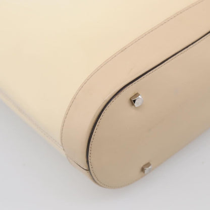 Salvatore Ferragamo Vintage Patent Leather, Beige, Patent Leather, Shoulder Bag